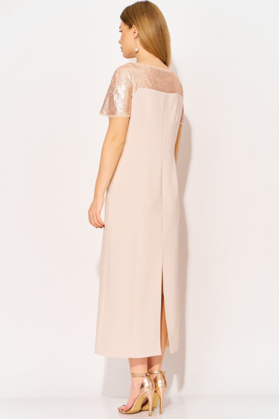 Платье Laikony L-114 пудра - фото 10