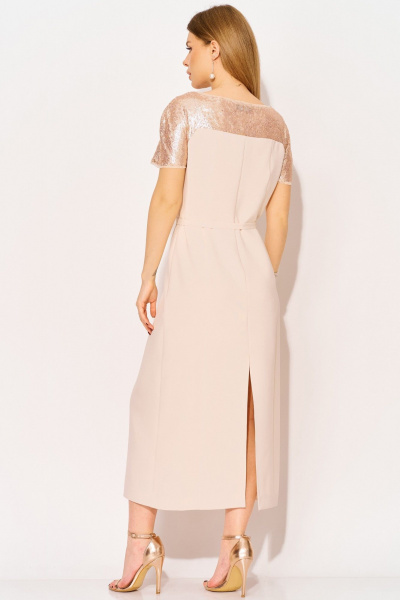Платье Laikony L-114 пудра - фото 9