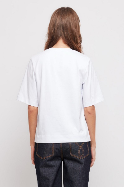 Майка Favorini 31776 белый - фото 3