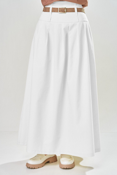 Блуза, юбка ARTELLA А-1022 шоколад+белый - фото 6