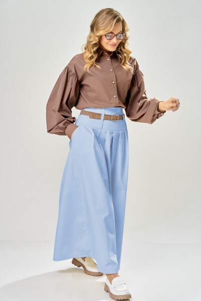 Юбка ARTELLA А-1036 голубой - фото 2