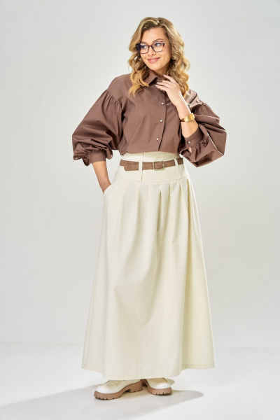 Юбка ARTELLA А-1036 молочный - фото 1