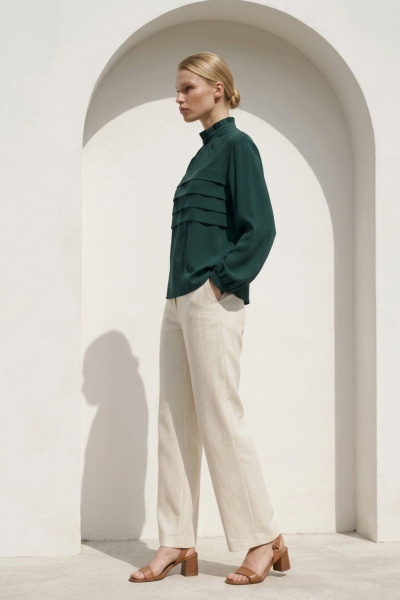 Блуза Lissana 5058 малахит - фото 4