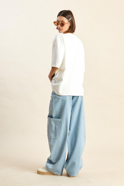 Футболка Rivoli 2331.1 молочный - фото 5