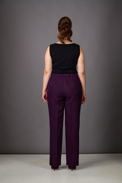 Брюки, жакет Rosheli 1187 баклажан - фото 7