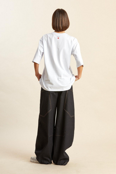 Футболка Rivoli 2475.1 белый - фото 4