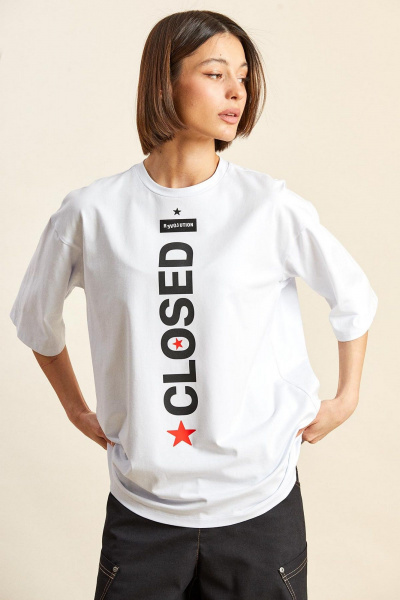 Футболка Rivoli 2475.1 белый - фото 1