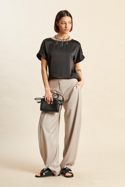 Блуза Rivoli 2476.1 черный - фото 1