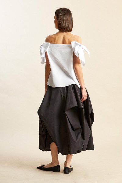 Блуза Rivoli 2477 белый - фото 6