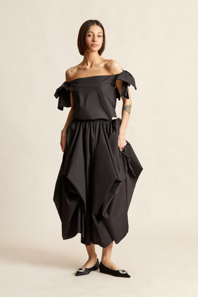 Блуза Rivoli 2477.1 черный - фото 1