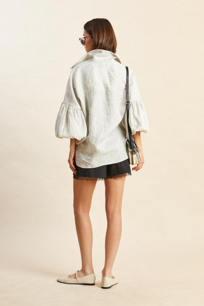 Блуза Rivoli 2478 серый - фото 9