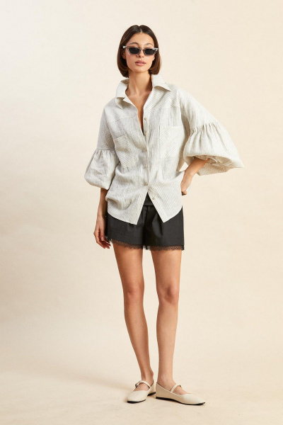 Блуза Rivoli 2478 серый - фото 1