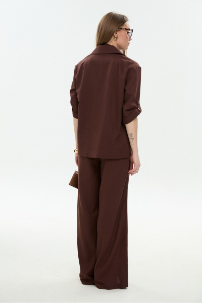 Жакет NikVa 973-5 шоколад - фото 8