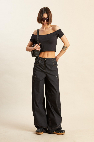 Топ Rivoli 2443.3 черный - фото 3