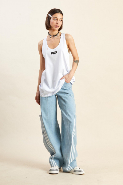 Майка Rivoli 6062 белый - фото 1