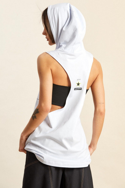 Майка Rivoli 6063 белый - фото 8