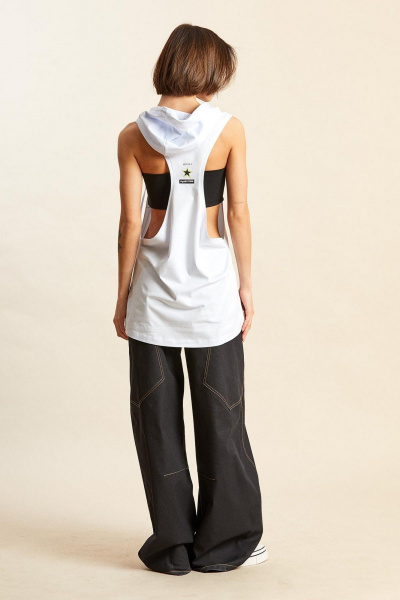 Майка Rivoli 6063 белый - фото 6