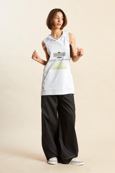 Майка Rivoli 6063 белый - фото 2