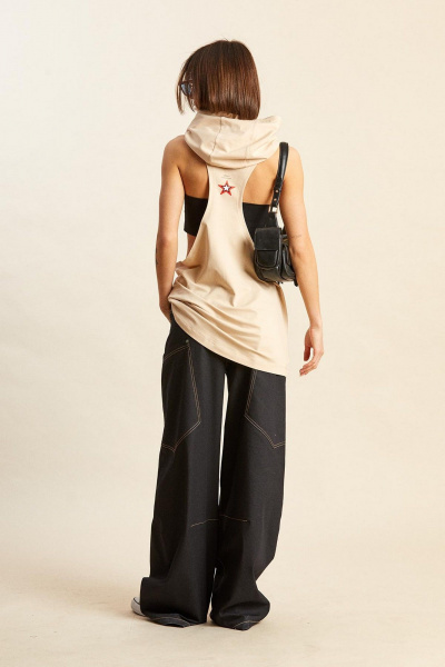 Майка Rivoli 6063.2 бежевый - фото 5