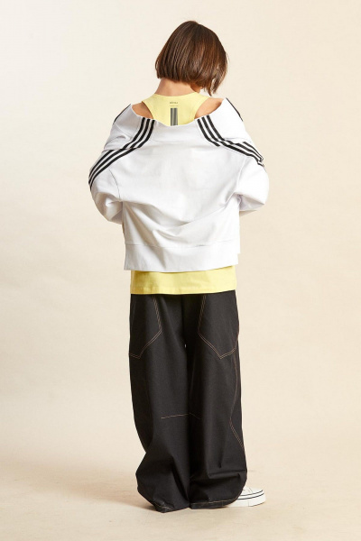 Джемпер Rivoli 3109 белый - фото 6