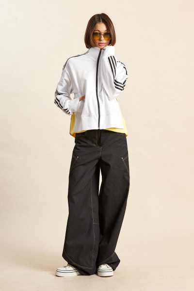 Джемпер Rivoli 3109 белый - фото 3