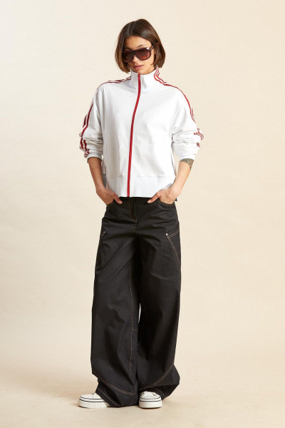 Джемпер Rivoli 3109.1 белый - фото 2