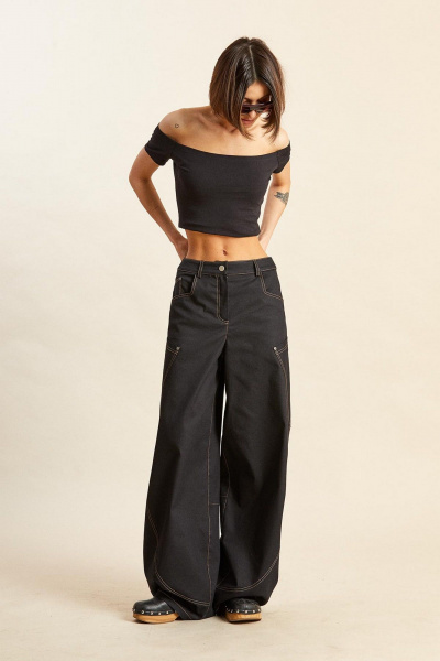 Брюки Rivoli 5261 черный - фото 7