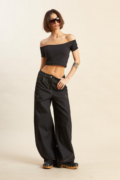 Брюки Rivoli 5261 черный - фото 5