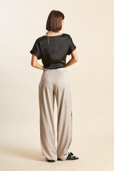 Брюки Rivoli 5262 серо-розовый - фото 6