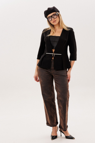 Жакет Anelli 1828 молния - фото 4