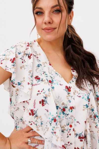 Блуза Anelli 1691 кветки - фото 7