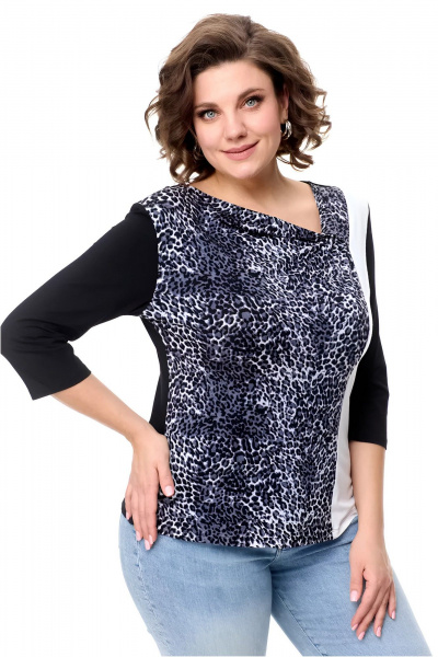 Блуза Abbi 4029 леопард - фото 2
