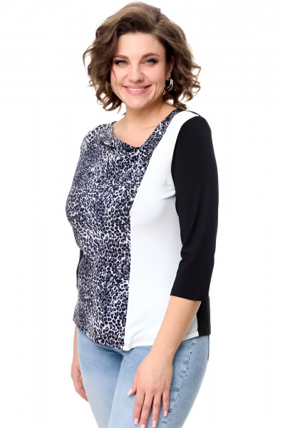 Блуза Abbi 4029 леопард - фото 4