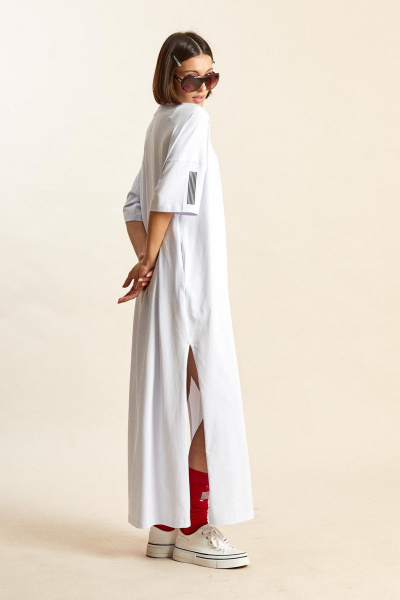 Платье Rivoli 7199 белый - фото 2