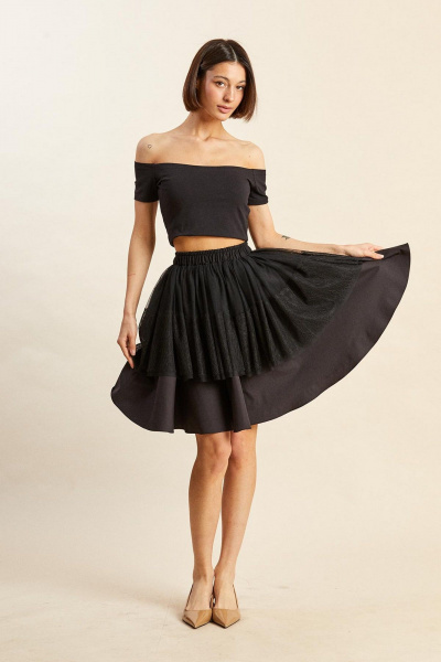 Юбка Rivoli 4070 черный - фото 10
