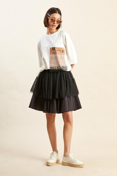 Юбка Rivoli 4070 черный - фото 8