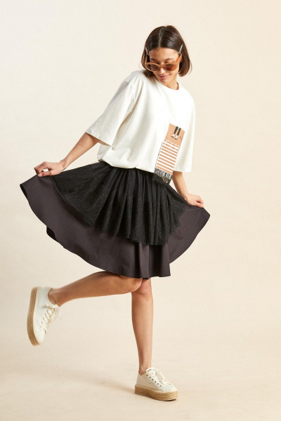 Юбка Rivoli 4070 черный - фото 6