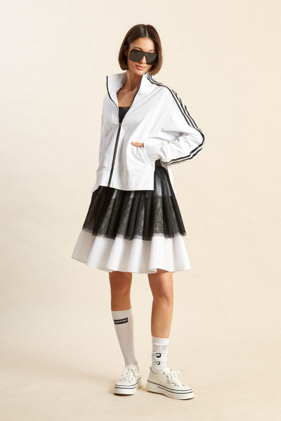 Юбка Rivoli 4070.1 черно-белый - фото 7