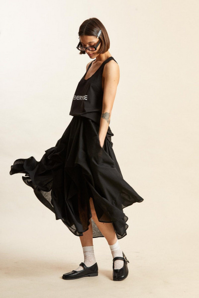 Юбка Rivoli 4064.1 черный - фото 4