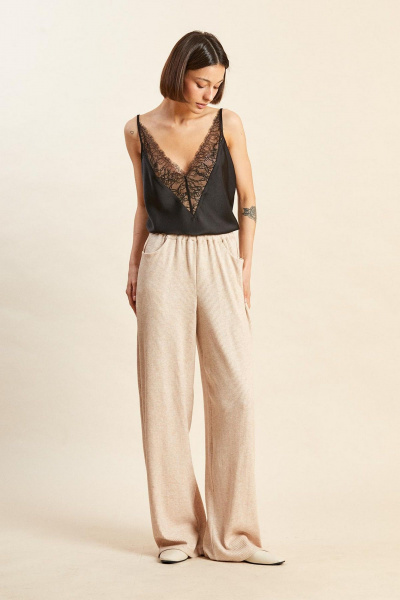 Брюки, кардиган Rivoli 9034.1 бежевый - фото 6