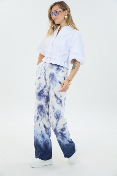 Брюки, бомбер LM К134048 синие_чернила - фото 5