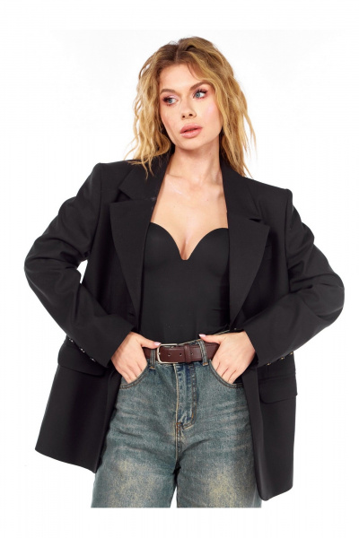 Жакет Медея и К 2267 черный - фото 4