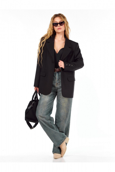Жакет Медея и К 2267 черный - фото 2