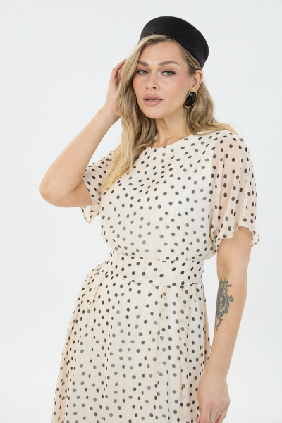 Платье LM М76 горох - фото 7