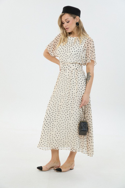 Платье LM М76 горох - фото 4