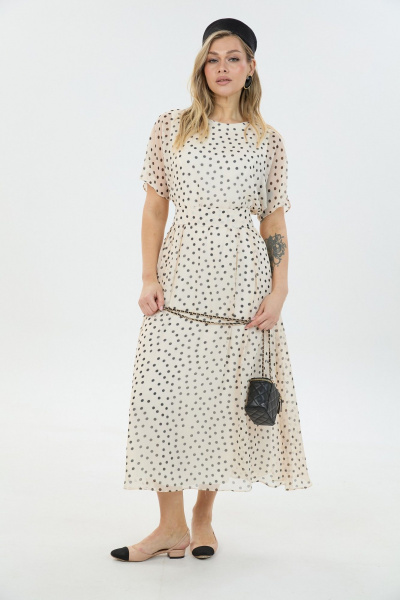 Платье LM М76 горох - фото 3
