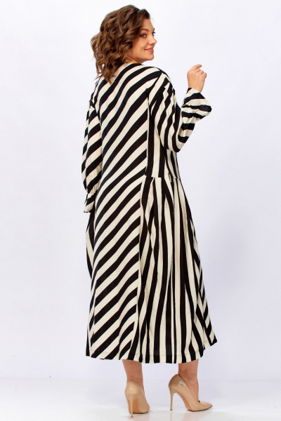 Платье Celentano lite 5090 полоска - фото 8