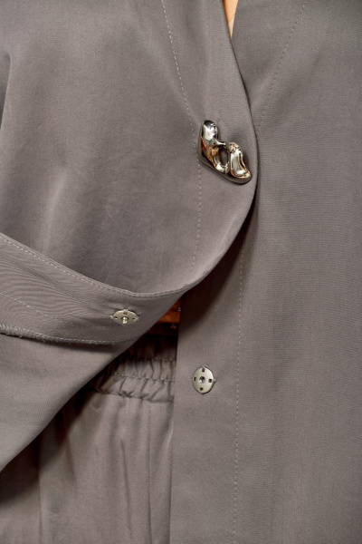 Брюки, кардиган Диомант 2164 серый - фото 5