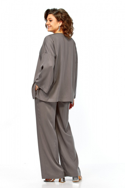 Брюки, кардиган Диомант 2164 серый - фото 2