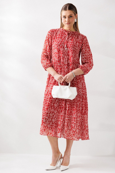 Платье Mubliz 290 красный - фото 24